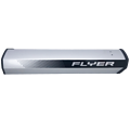FLYER / Bosch Batterijdeksel Zilver 625Wh