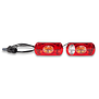 Uebler achterlicht set compleet Incl. Kabel en stekker E1557