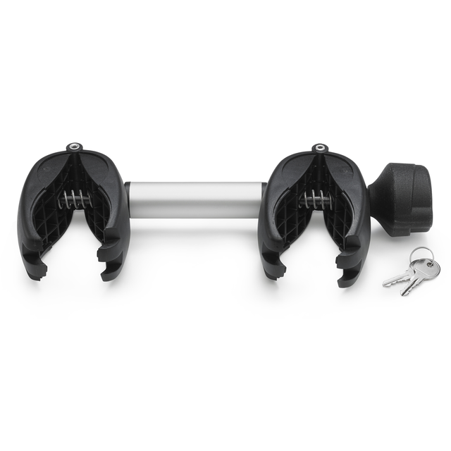 Bevestigingsarm Uebler 19910 Afstandsbus zilver 200 mm voor 3e/4e fiets