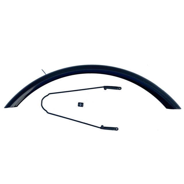 SKS Spatbord voorwiel 28“ Cap Zwart mat 65mm