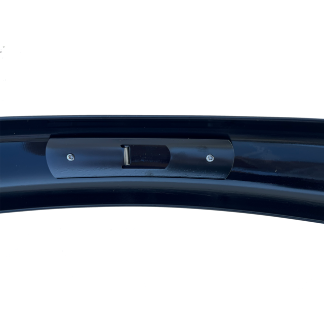 SKS Spatbord voorwiel 28“ Cap Zwart mat 65mm