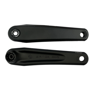 FLYER Crank Set Samox EC40 schwarz 170 mm ISIS
