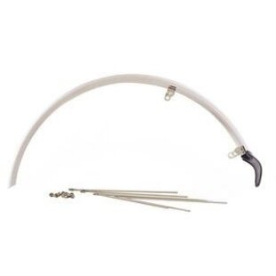 SKS Achter Spatbord 20“ Zilver