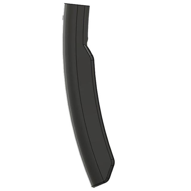 Flyer 3D geprinte spatbordverlenging 68mm