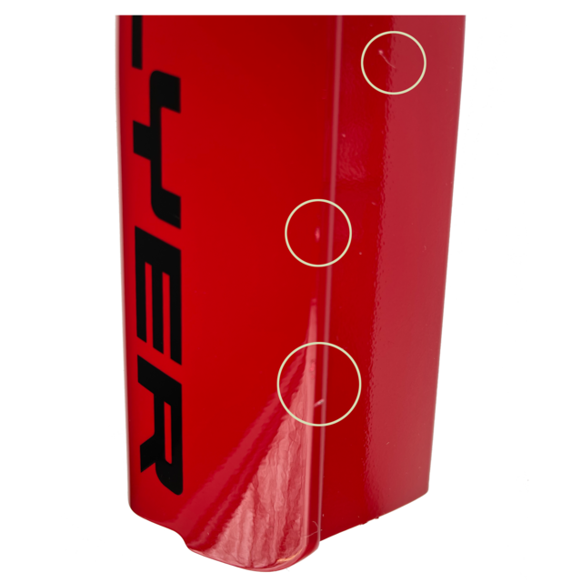 FLYER Batterijdeksel ALU UPSTREET G1 Mercury Red S