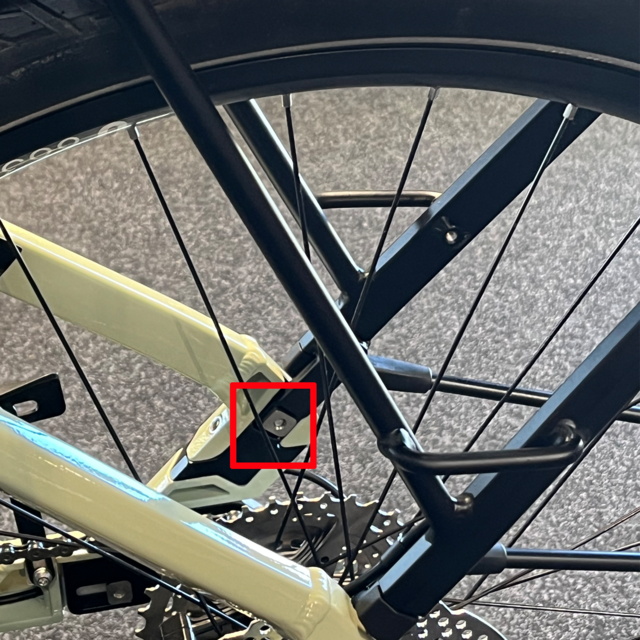 Flyer T-moer M6 Bagagedrager Zilver