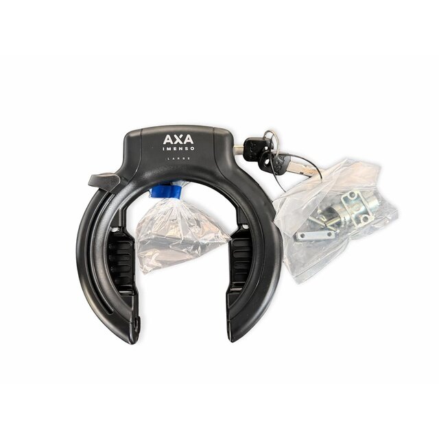 Kalkhoff Image 3  ringslot + accuslot  AXA Imenso L R-key zwart