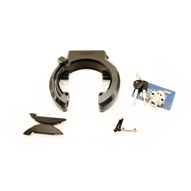 Kalkhoff  Image 5+ batterij-/ringslot set ABUS 6950ML XPlus sleutel afneembaar zwart