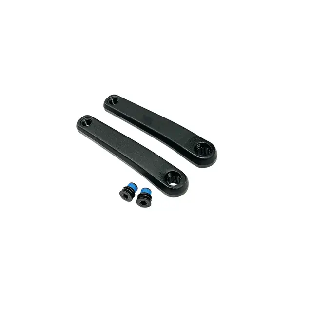 Kalkhoff crankset S Samox EC37-F9 ISIS zwart kl 170