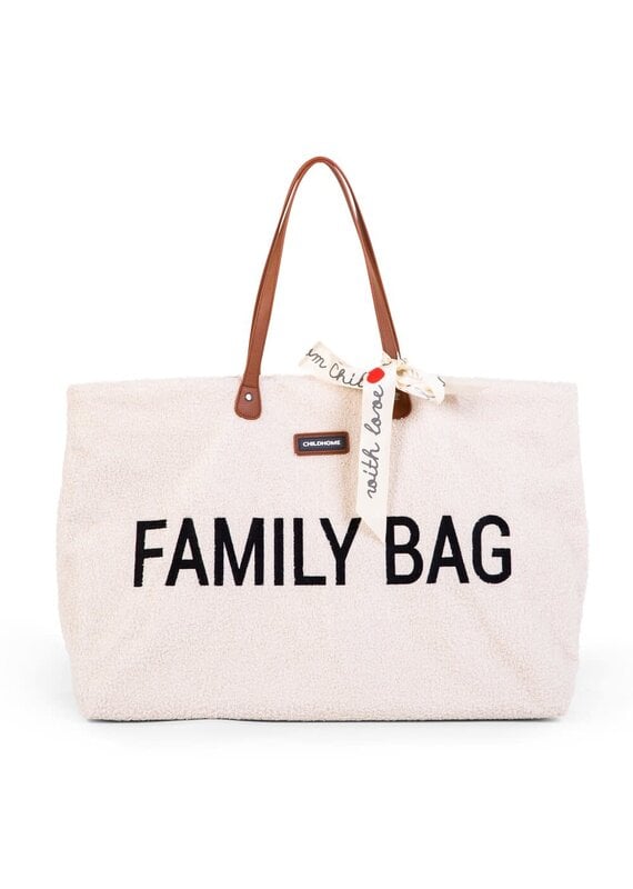 Childhome Family bag - Teddy ecru