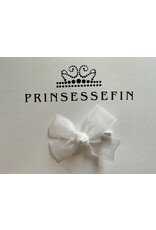 prinsessefin haarclip strik  Wilhelmina Tulle wit