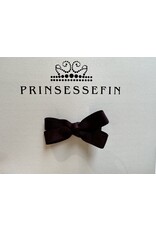 prinsessefin haarclip strik  Martha bordeaux (klein)