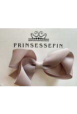 prinsessefin haarclip strik  Ingrid Alexandra - taupe