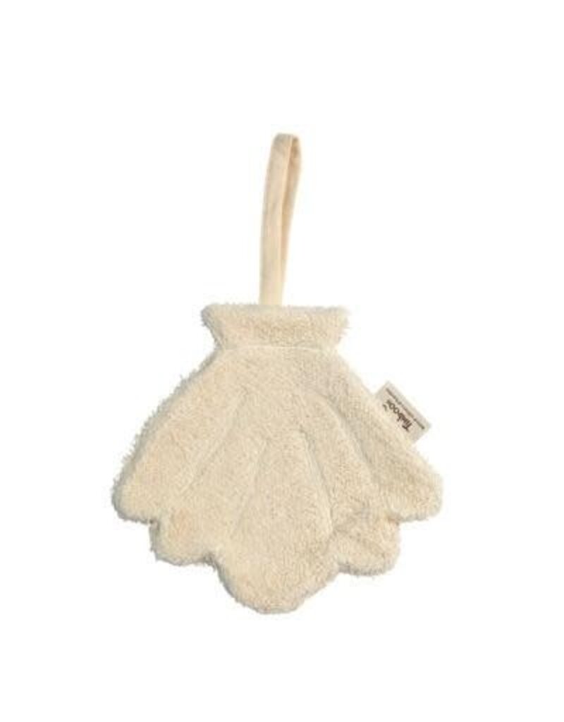Timboo Timboo - PACIFIER HOLDER SEASHELL - FROSTED ALMOND