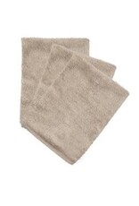 Timboo Timboo Set van 3 washandjes FEATHER GREY