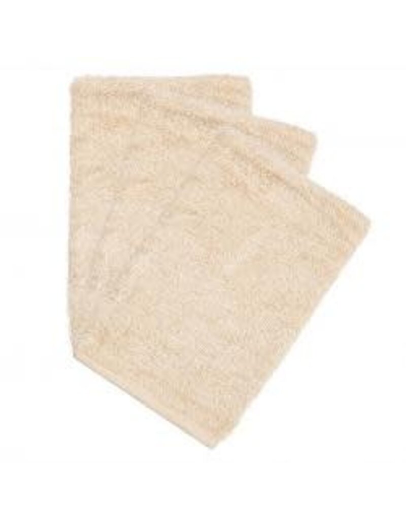 Timboo Timboo Set van 3 washandjes Frosted Almond