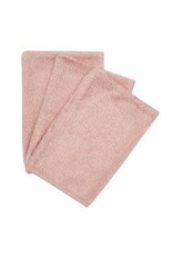 Timboo Timboo set van 3 washandjes MISTY ROSE