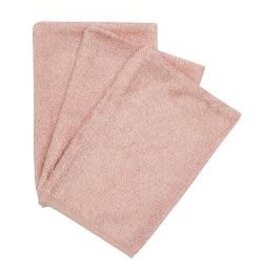 Timboo Timboo set van 3 washandjes MISTY ROSE