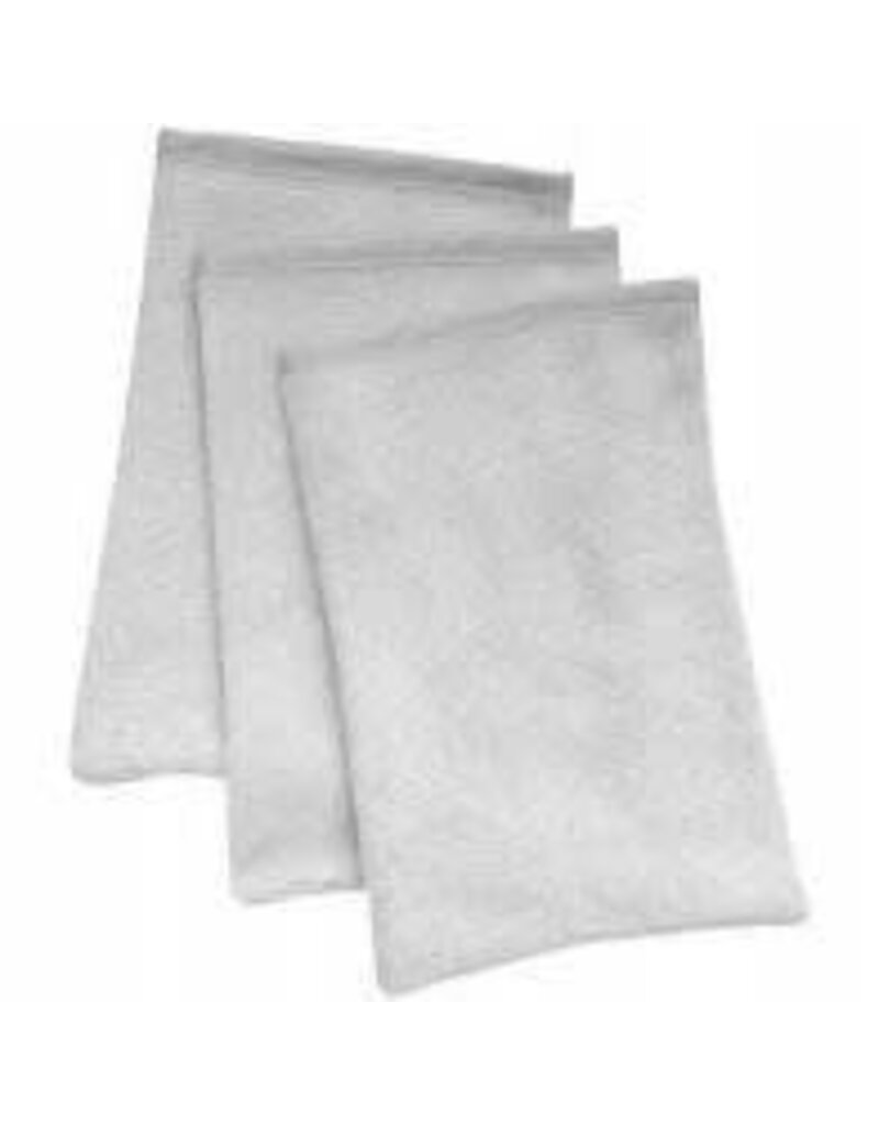 Timboo Timboo Set van 3 washandjes SILVER GREY