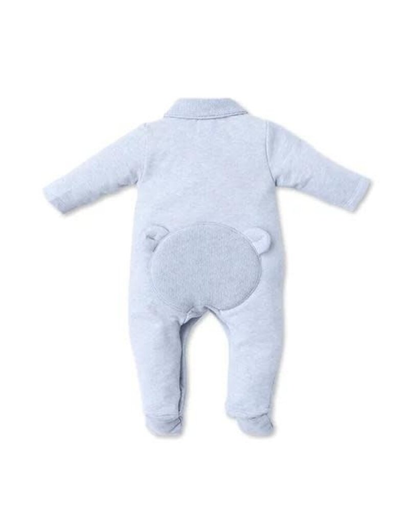 First First rompersuit   FIRST TEDDY ESSENTIALS AZZURO Azzuro