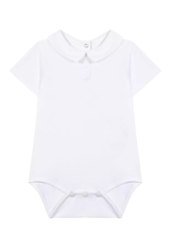 Tartine & Chocolat Tartine body polo chemise, blanc