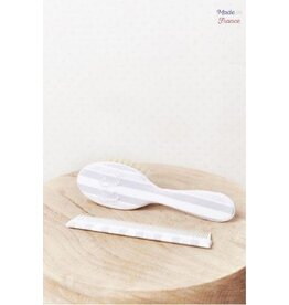 Tartine & Chocolat T&C borstel en kam gris clair
