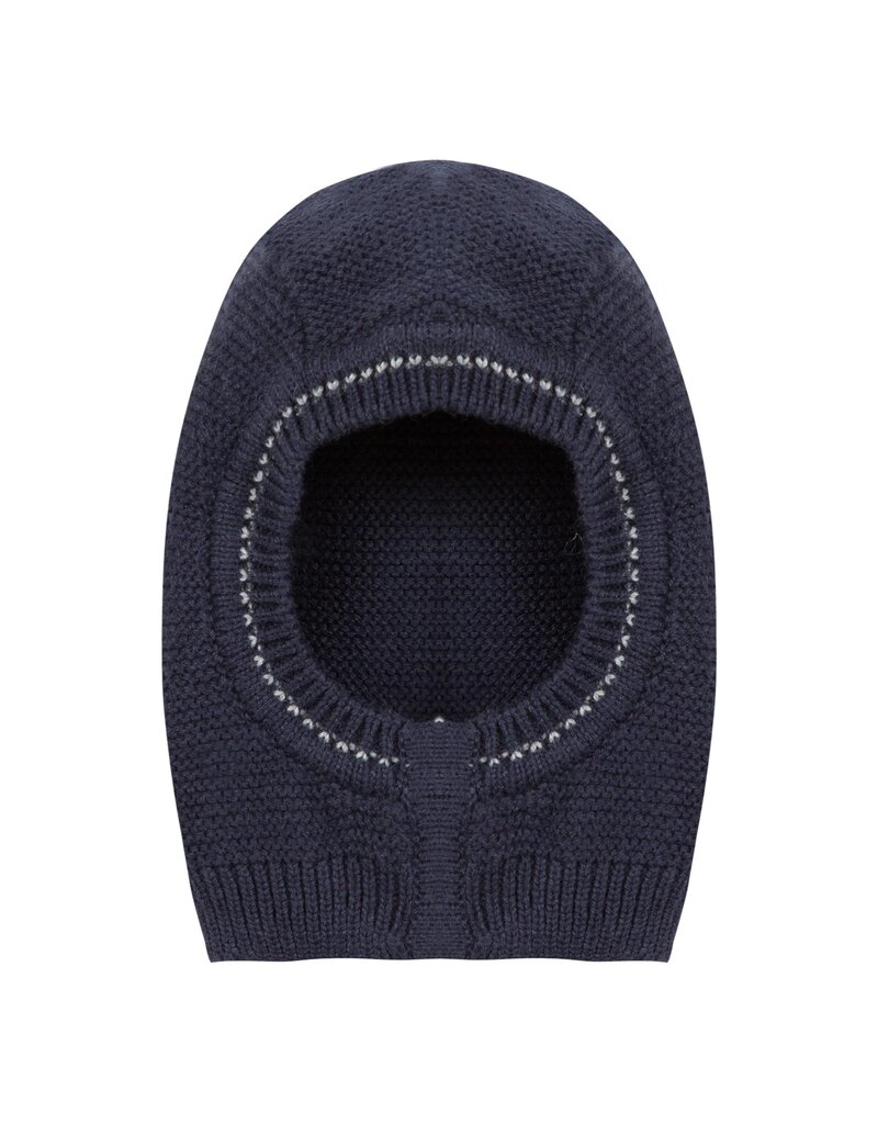 Tartine & Chocolat T&C muts blauw meet grijs stiksel T1