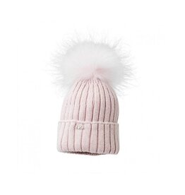 First First muts roze met pompom