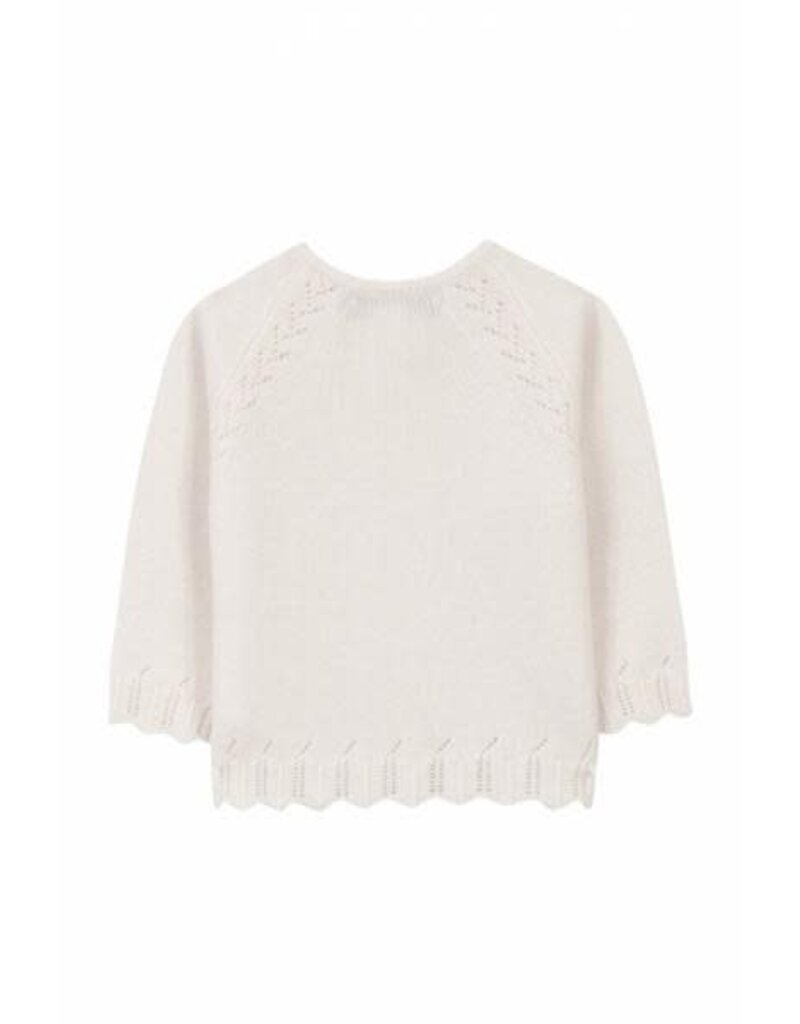 Tartine & Chocolat T&C cardigan nacre