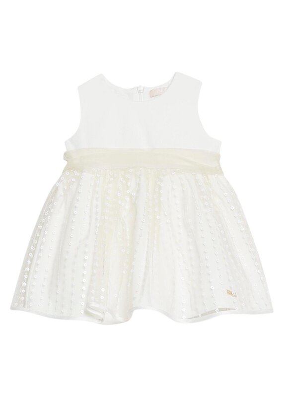 Liu Jo - Ceremonie kleed snow white/sweet sand