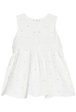 Liu Jo - ceremonie kleed - off white met rose studs