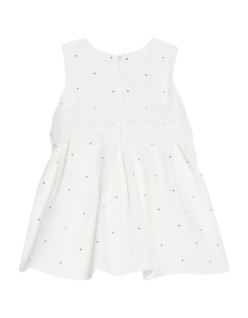 Liu Jo - ceremonie kleed - off white met rose studs