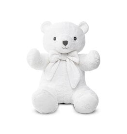 First First teddy bear  ZOE ETHNIC WHITE 40cm