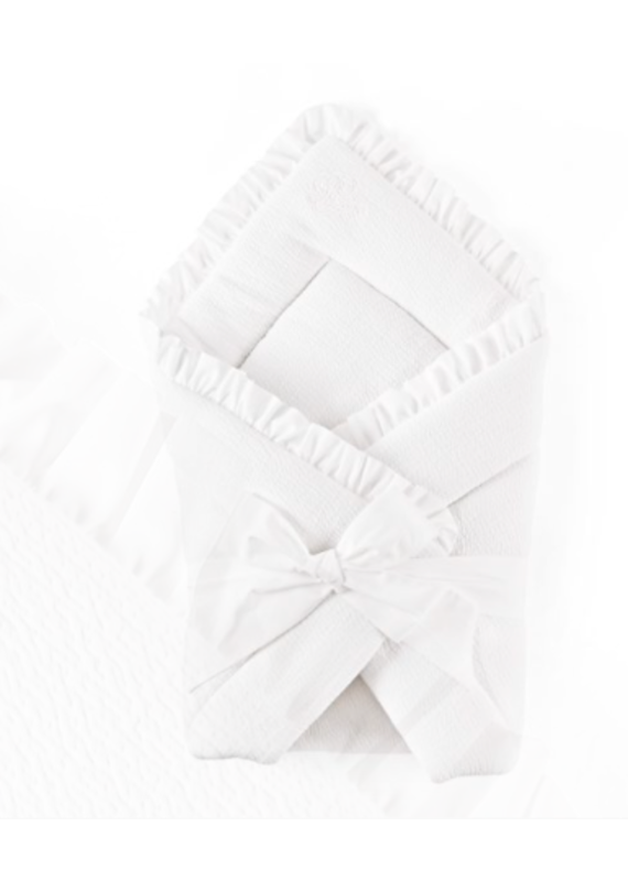 Théophile & Patachou Théophile & Patachou - Doopdeken voetenzak 75x75cm - gawafeld