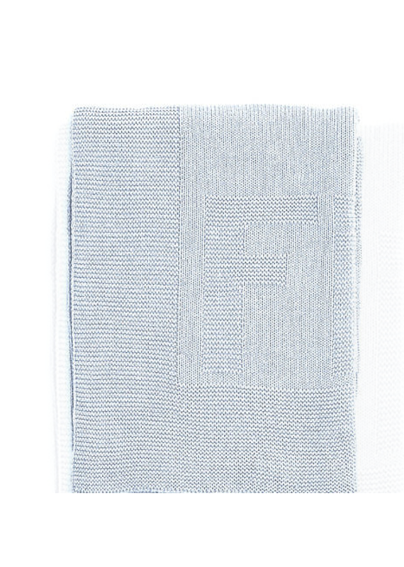 First First blanket knitwear LIAM ESSENTIALS AZZURO L100 x W75
