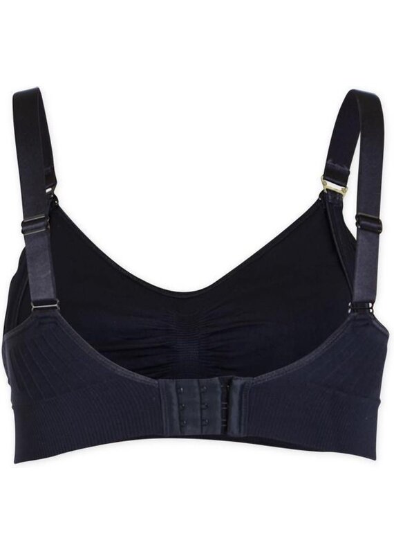 Zwangerschaps- en voedingsbh  (padded) - Zwart