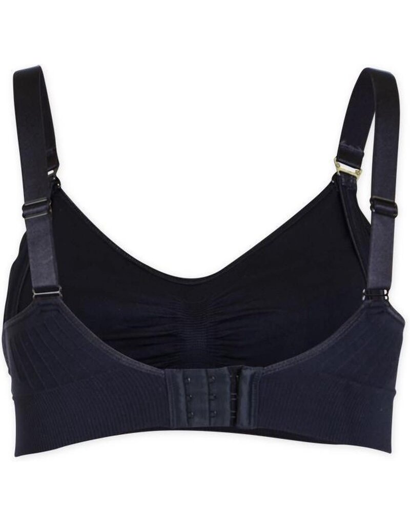 Zwangerschaps- en voedingsbh  (padded) - Zwart