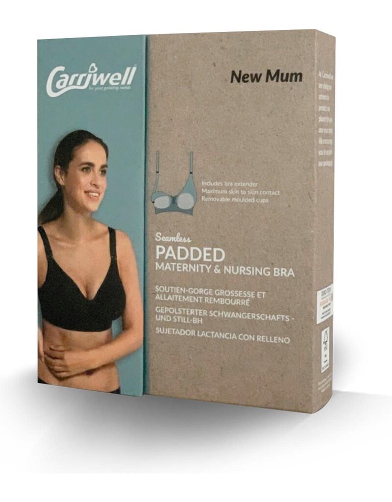carriwell Zwangerschaps- en voedingsbh  (padded) - Zwart
