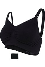 Zwangerschaps- en voedingsbh  (padded) - Zwart