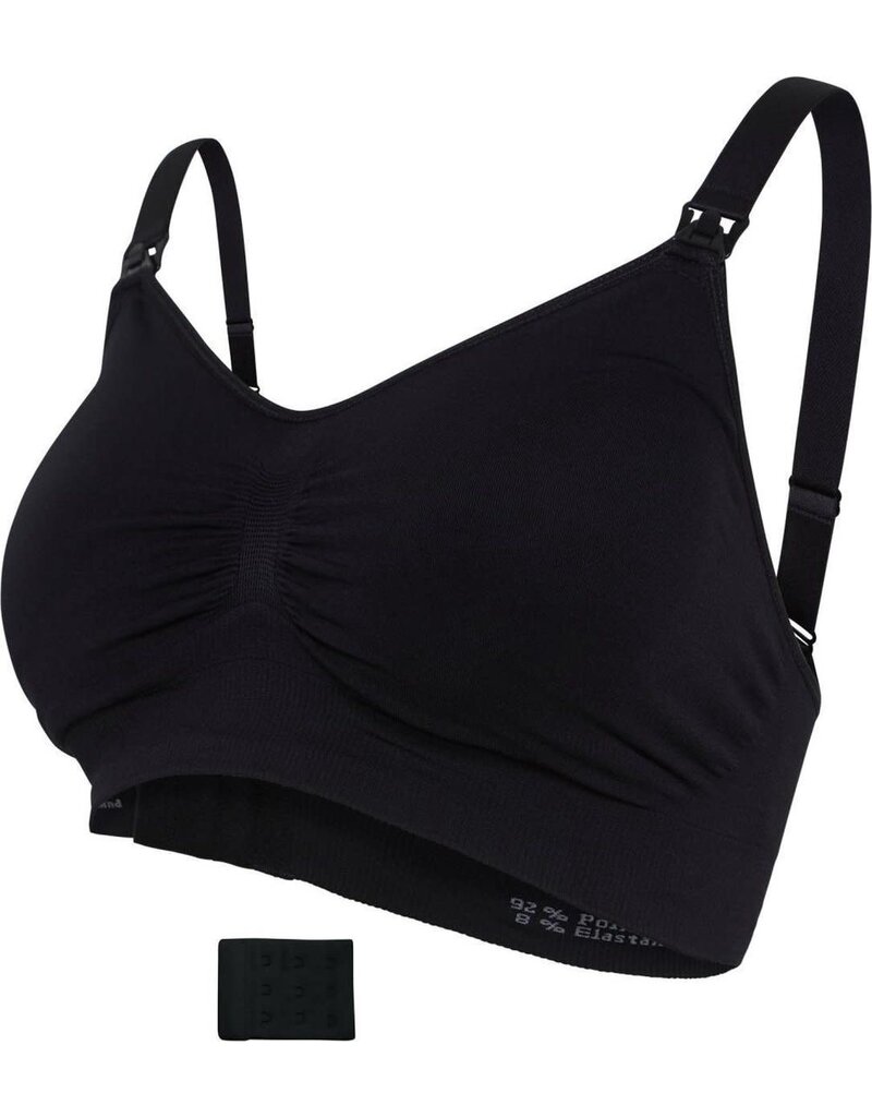 Zwangerschaps- en voedingsbh  (padded) - Zwart