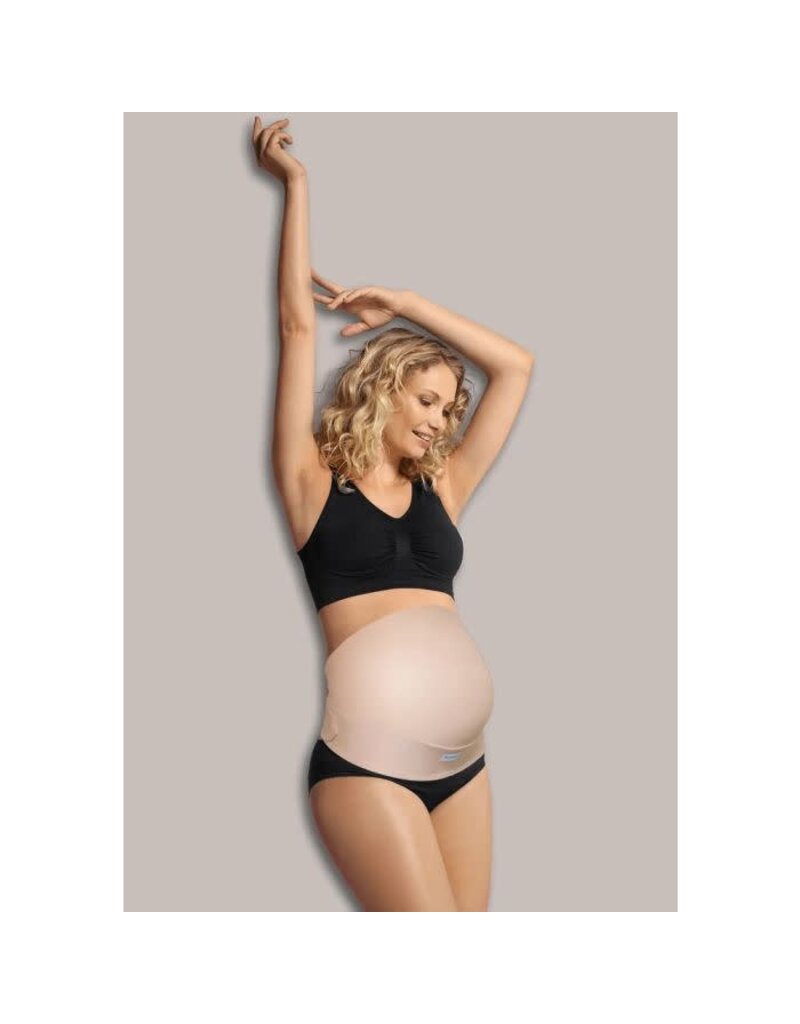 Adjustable support belt - huidskleur