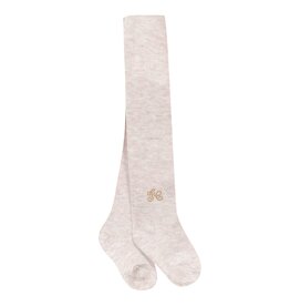 Tartine & Chocolat Tartine & Chocolat - kousenbroek - licht roze met glinter en goud opzet