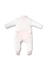 First rompersuit   ORSO PRETTY PINK White-Blush Pink