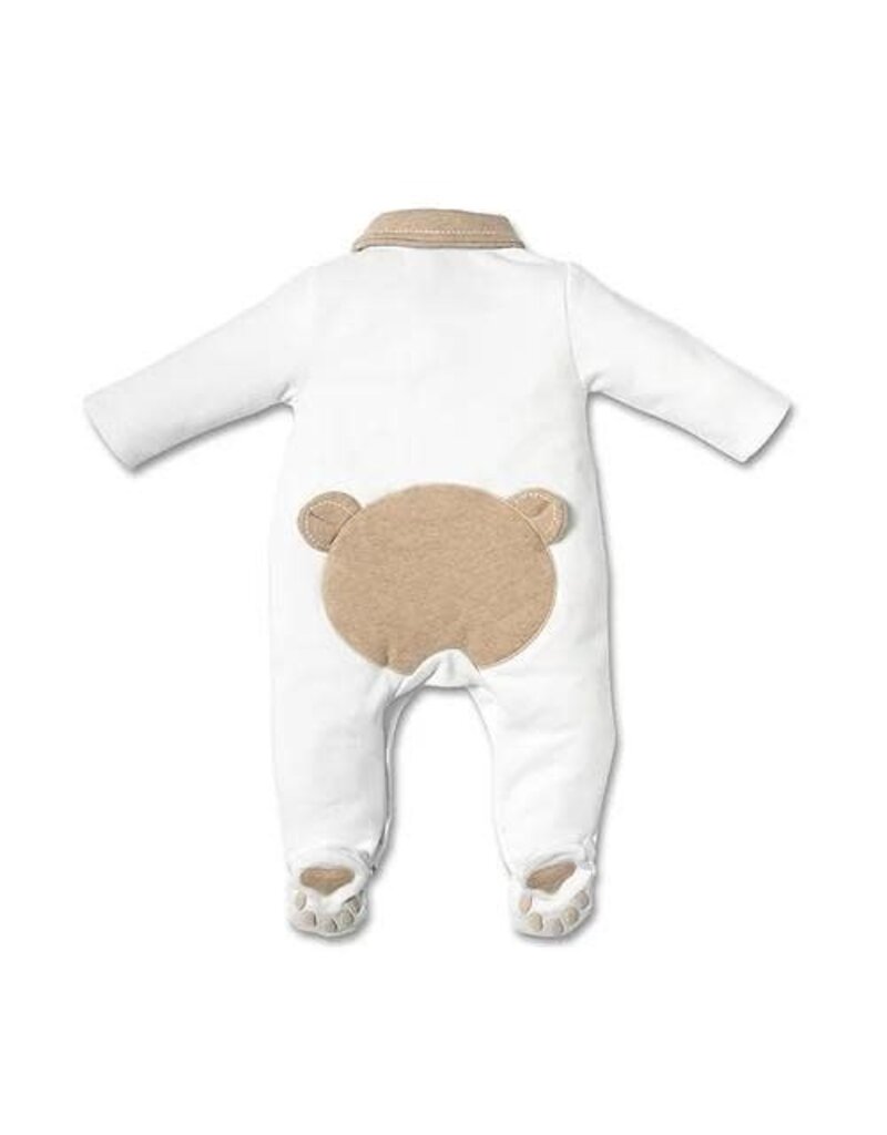 First First rompersuit   ORSO ESSENTIALS BEIGE White-Beige