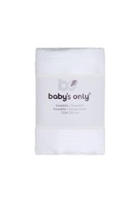 Baby's only Swaddle  120 x 120 cm WIT