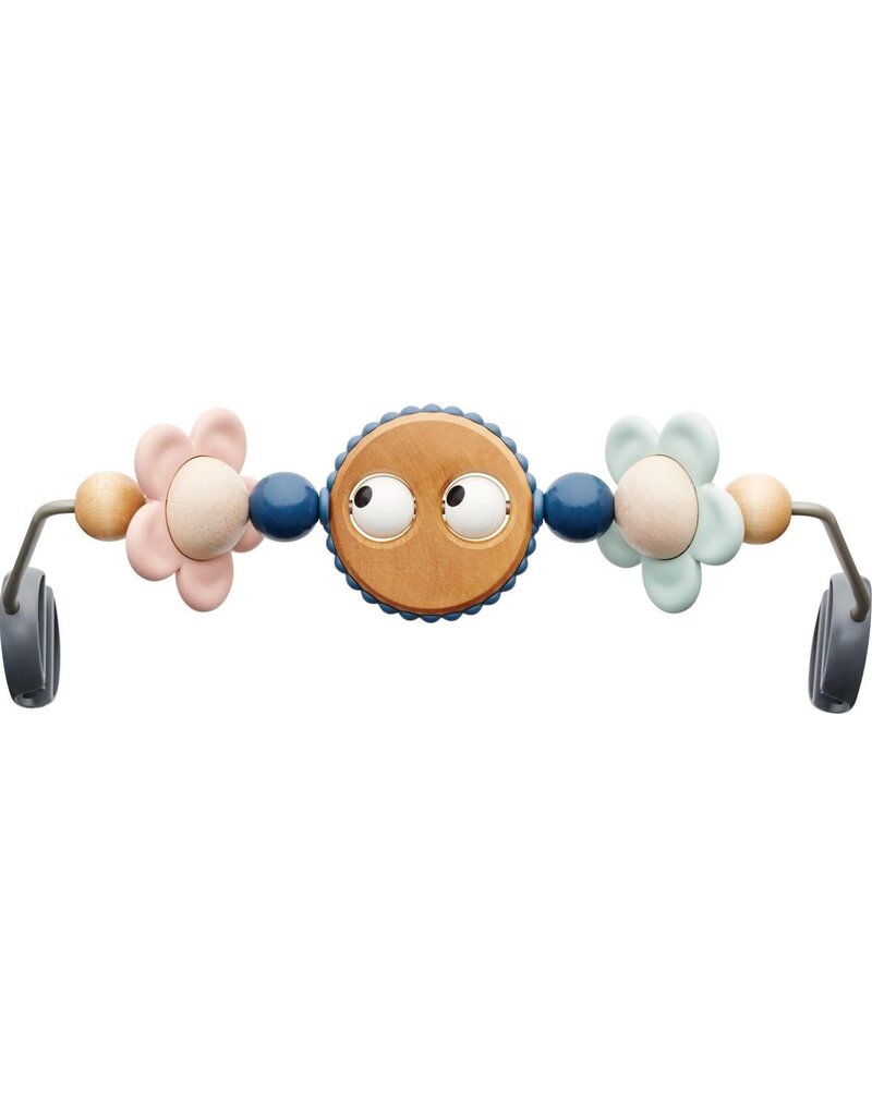 Baby Bjorn Speelboog babybjorn wipstoel - ondeugende oogjes pastel