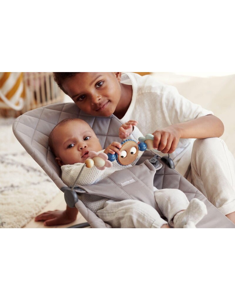 Baby Bjorn Speelboog babybjorn wipstoel - ondeugende oogjes pastel