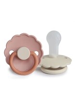 Frigg Frigg - Daisy - Biscuit/Cream - T1 - 0-6m - silicone fopspeen  2 pack