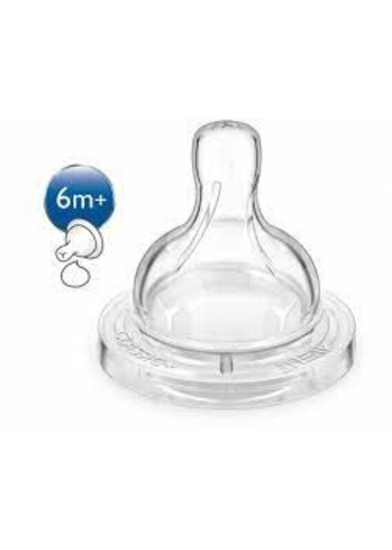 Avent Classic+ zuigsp voor dikkere voeding 6m+