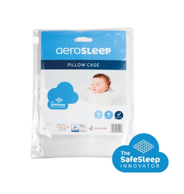 AeroSleep AeroSleep Sleep Safe - kussensloop 46x30cm - wit